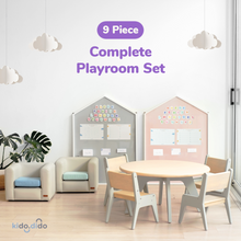Load image into Gallery viewer, 9 Pieces - Complete Playroom Set by Kido Dido