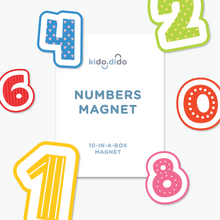 Load image into Gallery viewer, Numbers Magnet by Kido Dido
