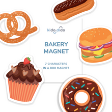 Load image into Gallery viewer, Bakery Series Magnets by Kido Dido