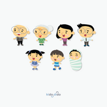 Load image into Gallery viewer, Family Series Magnets by Kido Dido