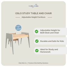 Load image into Gallery viewer, OSLO Study Table &amp; Chair by Kido Dido
