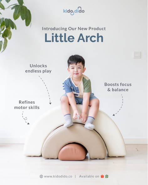 [New!] Kido Little Arch - Climb and Crawl Playset by Kido Dido