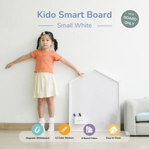 [SMALL] White - Magnetic Kido Smart Board by Kido Dido