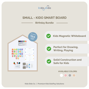 [SMALL] The New Magnetic Kido Smart Board V2.0 - Birthday Bundle