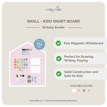 Load image into Gallery viewer, [SMALL] The New Magnetic Kido Smart Board V2.0 - Birthday Bundle
