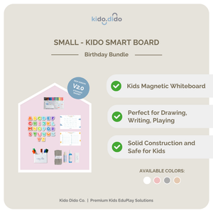 [SMALL] The New Magnetic Kido Smart Board V2.0 - Birthday Bundle