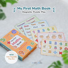 Load image into Gallery viewer, [Magnetic Play Box] - My First Maths Book by Kido Dido
