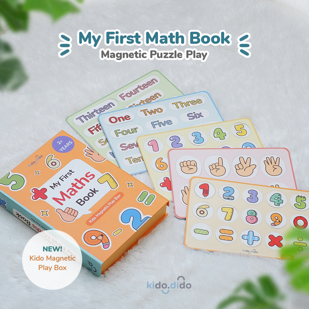 Magnetic Play Box] - My First Maths Book by Kido Dido – Kido Dido