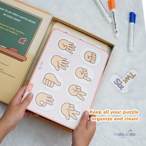 [Magnetic Play Box] - My First Maths Book by Kido Dido