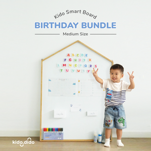 [MEDIUM] The New Magnetic Kido Smart Board V2.0 - Birthday Bundle