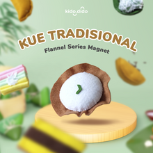 Load image into Gallery viewer, [FLANNEL SERIES MAGNET] - Kue Tradisional by Kido Dido
