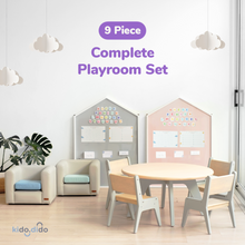 Load image into Gallery viewer, 9 Pieces - Complete Playroom Set by Kido Dido
