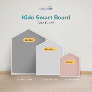 [Jumbo] The New Magnetic Kido Smart Board V2.0 - Birthday Bundle