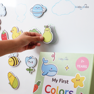 [Magnetic Play Box] - My First Colors Book by Kido Dido