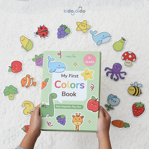 [Magnetic Play Box] - My First Colors Book by Kido Dido