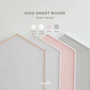 [PO 30 Days] [MEDIUM] Grey - Magnetic Kido Smart Board by Kido Dido