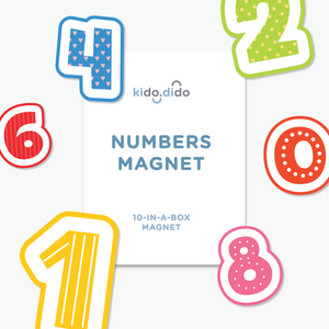 Numbers Magnet by Kido Dido