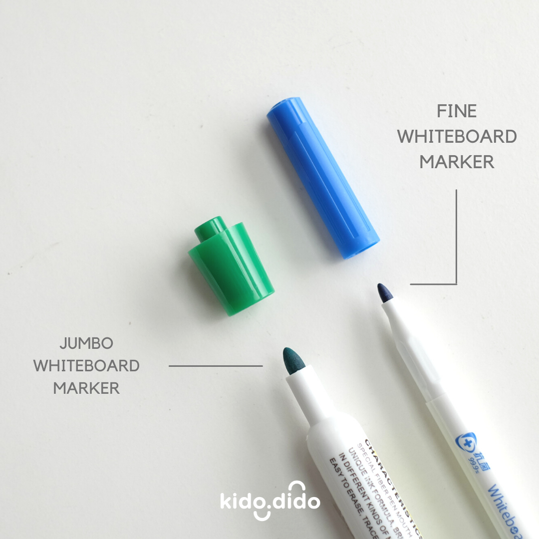 PO 14 Days] Fine Whiteboard Marker - 12 Colors for Kido Smart Board – Kido  Dido