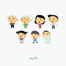 Load image into Gallery viewer, Family Series Magnets by Kido Dido
