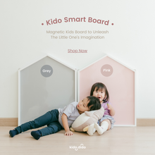 Load image into Gallery viewer, Wonder Bundle - [SMALL] Magnetic Kido Smart Board + Kido Mini Sofa Gift Set
