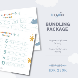 [BUNDLE PROMO!] Magnetic Alphabet & Numbers Tracing by Kido Dido