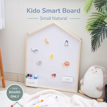 Load image into Gallery viewer, [SMALL] Natural Wooden Frame - Magnetic Kido Smart Board by Kido Dido
