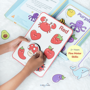 [Magnetic Play Box] - My First Colors Book by Kido Dido