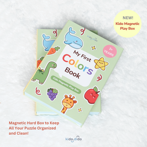 [Magnetic Play Box] - My First Colors Book by Kido Dido