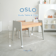 Load image into Gallery viewer, OSLO Study Table &amp; Chair by Kido Dido
