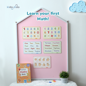 [Magnetic Play Box] - My First Maths Book by Kido Dido