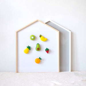 [FLANNEL SERIES MAGNET] - Buah-buahan by Kido Dido