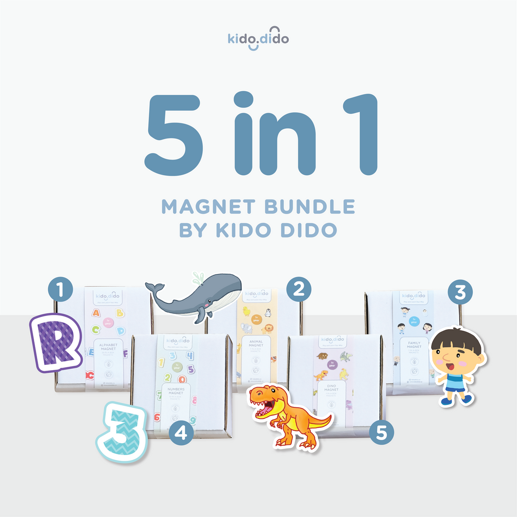 5in1 - Magnet Bundle by Kido Dido