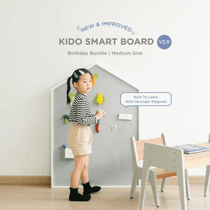 [MEDIUM] The New Magnetic Kido Smart Board V2.0 - Birthday Bundle