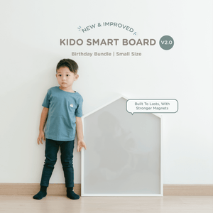 [SMALL] The New Magnetic Kido Smart Board V2.0 - Birthday Bundle