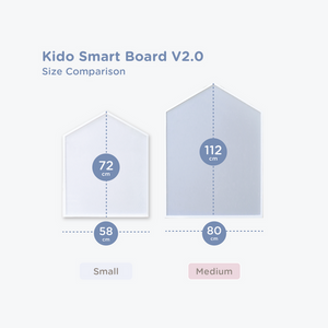 [SMALL] The New Magnetic Kido Smart Board V2.0 - Birthday Bundle